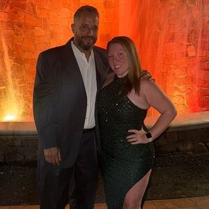 Elegant Black Sequin Dress